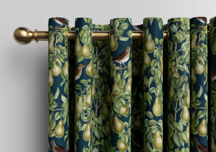 Pears, Silent Night - Made to Measure Curtains - Image 12